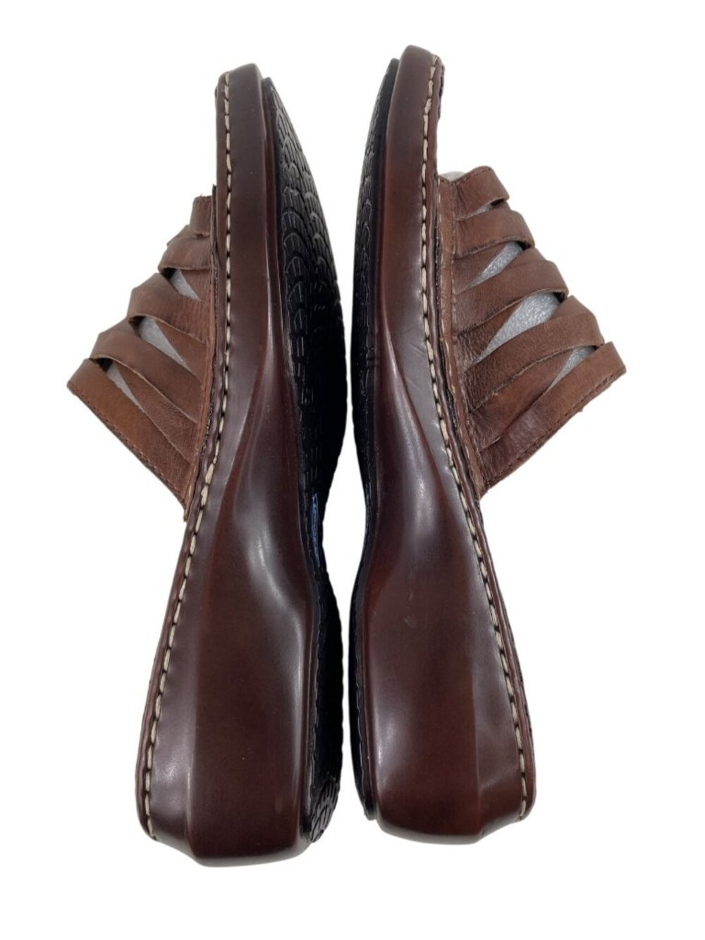 Dr Scholl’s Women’s Shoes Brown Leather Reba II Comfort Sandals Size 8 - Picture 10 of 11